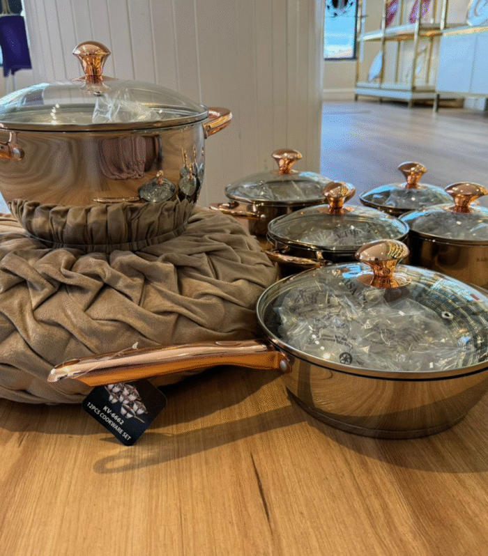 Stainless Steel 6 pots set