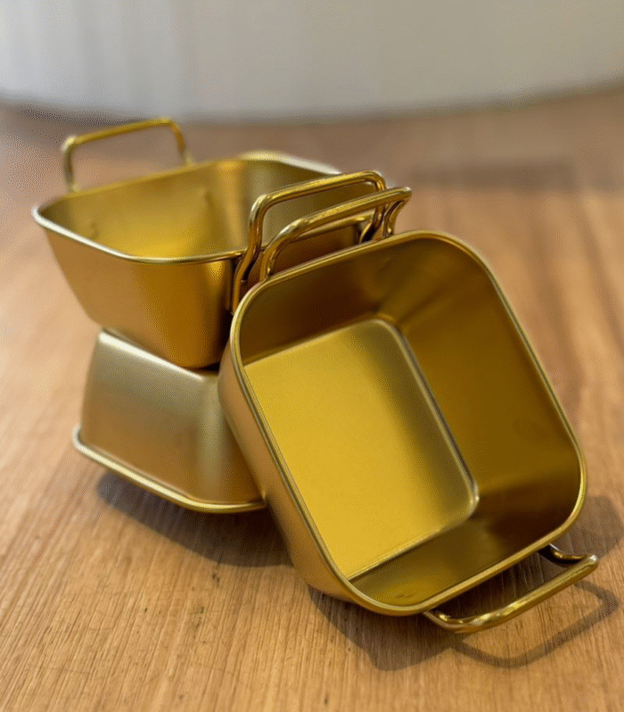12.7*4*10.5cm Gold Bowl