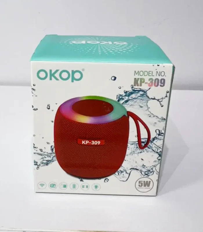 OKOP PORTABLE SPEAKER - Red