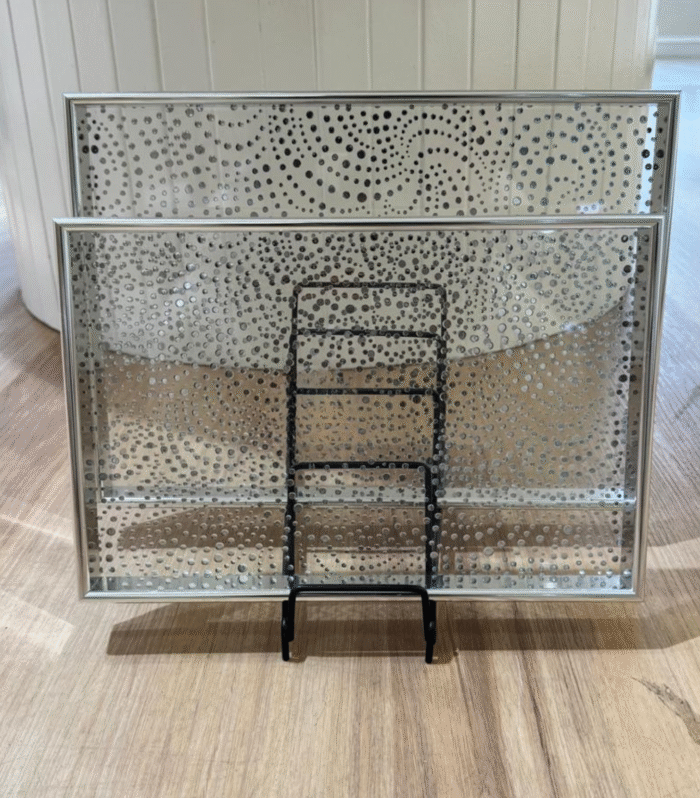 Silver Tray - 1 set of 2