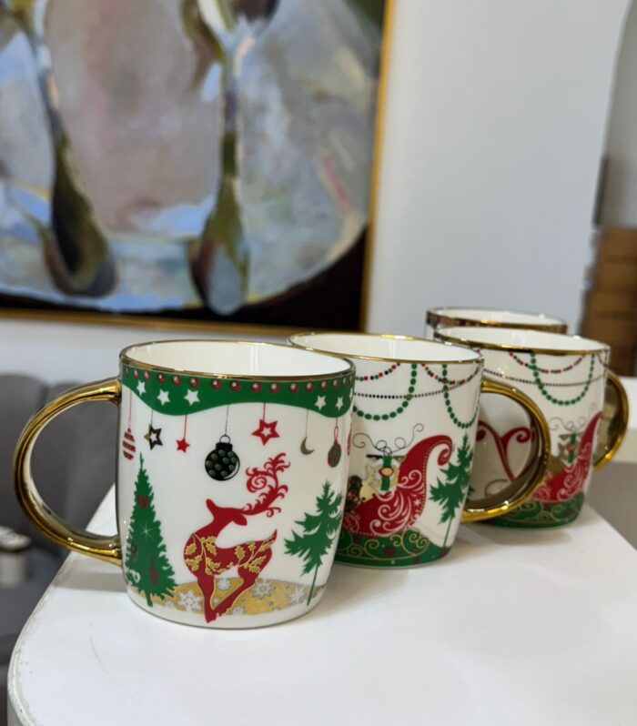1 pc of Ceramic mug - merry christmas